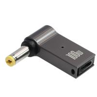 ราคา 100W USB-C/Type-C ถึง 5.5x1.7/5.5 * 1.7 แล็ปท็อปหม้อแปลงอะแดปเตอร์เหมาะสําหรับ Acer Aspire Charger 90W (28937292019)