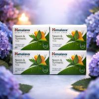 ราคา Himalaya Neem & Turmeric Soap Protects and purifies skin pure & natural 125g&75g (53506177912)
