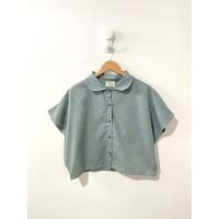 ราคา Palin 2559 เสื้อผ้าฝ้าย คอบัว สีเทาดำ (สินค้าใหม่) (51303653167)