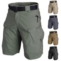 ราคา [อืม]กางเกงขาสั้นเมืองผู้ชายกางเกงขาสั้นคาร์โก้กลางแจ้งแห้งเร็วหลายกระเป๋าเดินป่า (51102266028)