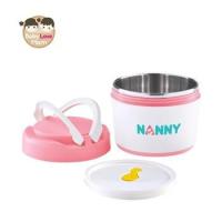 ราคา Nanny กล่องสแตนเลสเก็บความร้อน สีชมพู (2804987526)