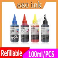 ราคา HP 680 หมึก HP680 ดำ HP680XL หมึกรีฟิลใช้ได้กับ HP 1115 1118 2135 2138 4538 4678 2600 3635 3636 3638 3838 2600 5000 5200 (8659370267)