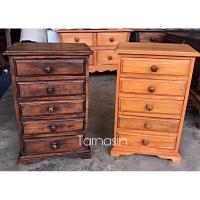 ราคา ตู้ไม้สัก 5 ลิ้นชัก ตู้วางพระ ตู้ใส่เครื่องประดับ (6582016622)