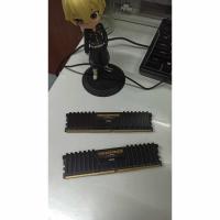 ราคา RAM DDR4(2400) 8GB (4GBX2) CORSAIR Vengeance LPX Black สินค้าใช้งานแล้วสภาพดี ประกัน jib lifetime (28410287872)