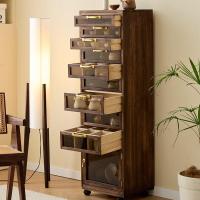 ราคา ตู้เก็บชุดน้ำชาไม้เนื้อแข็ง ตู้เก็บอุปกรณ์ทันตกรรม ตู้เก็บเครื่องประดับและของเก่า ลิ้นชักหลายชั้น กระจกใส เคลื่อนย้ายได้ (57554500800)