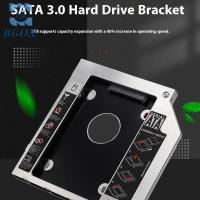 ราคา [BGOX] 1 ชุด 2.5" SSD CD DVD To HDD Case Enclosure CD-ROM ODD Optibay พลาสติกอลูมิเนียม Universal 9.5/12.7 มม. SATA 3.0 2nd HDD Caddy VN (57953549271)