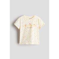 ราคา H&M(เอชแอนด์เอ็ม) เสื้อยืดพิมพ์ลาย เด็กหญิง 1327765_1 (48406266452)