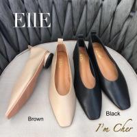 ราคา รองเท้ารุ่น elle หนังpuนิ่มคุณภาพสูง (5857908537)