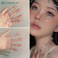 ราคา Piqging Beauty Diamonds Jewels สติกเกอร์เทศกาล Body Art Decor เล็บเพชรชุด VN (54456037243)