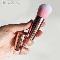 ราคา SB11 แปรงปัดแป้ง แปรงปัดแก้ม แบบพกพา retractable powder/blush brush (43504324186)