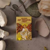 ราคา ไพ่แท้ ไพ่สะสม สภาพใหม่ Golden Art Nouveau Tarot Mini (42814279673)