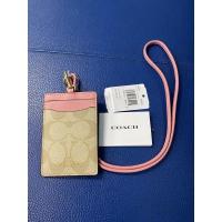 ราคา สายคล้องบัตรcoach (แท้) (9862430695)