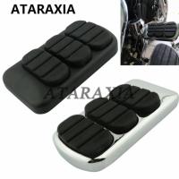 ราคา Motorcycle Aluminum Brake Pedal Pad Cover For Kawasaki Vulcan 900 1500 1600 2000 Classic Suzuki Bou (52656117998)