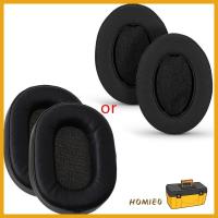 ราคา HOMIE0 2 ชิ้นแผ่นรองหูฟังเบาะรองนั่งแผ่นรองหูฟังสําหรับ ATH-MSR7 M50X M20 M40 M4 (45806009200)