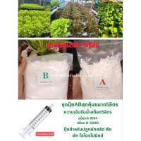 ราคา ชุดปุ๋ยAB ผสม *ขนาด 5 ลิตร * ปุ๋ยสำหรับปลูกผักไฮโดรโปนิกส์ ปุ๋ยAB ปุ๋ยน้ำ ปุ๋ยสลัด ปุ๋ยพีชผัก Hydroponice (21070698655)