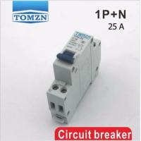 ราคา TOMZN25A AC220V-400V 1P+Nเบรกเกอร์ไฟ2ขาแบบใส่ตู้ไฟเบรกเกอร์เมน (770191577)