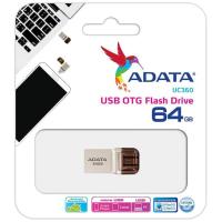 ราคา Adata UC360 64 GB OTG Flashdisk - OTG usb สมาร์ทโฟน Micro usb &amp; พีซี 64GB (4782410949)