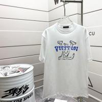 ราคา เสื้อยืดแขนสั้นLouis Vuitton สำหรับผู้ชายและผู้หญิง แบบใหม่ฤดูใบไม้ผลิ ปริ้นลายหนัก ลายเฉพาะ แบรนด์ระดับพรีเมียม 817O (52855665065)