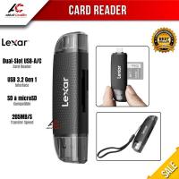 ราคา Lexar Card Reader RW310 USB 3.2 – Dual-Slot USB-A/C Type C Reader (45251586538)