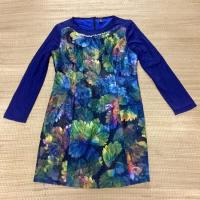 ราคา เดรสสั้นสีน้ำเงิน เดรสใส่ออกงาน เดรสใส่ทำงาน (7586875337)