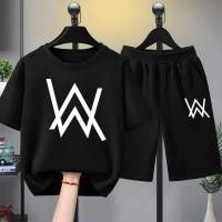 ราคา 【จัดส่งไทย】2ชิ้น BOBชุดสูทสองชิ้นสำหรับเด็ก, ชุดฤดูร้อนของผู้ชาย, ดีไซน์หล่อ, แขนสั้น, ทรงหลวม, ขนาดกลางและขนาดใหญ่ (54303448272)