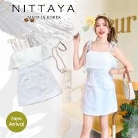ราคา พร้อมส่งNittaya ชุดเดรสสีขาว (23478059998)