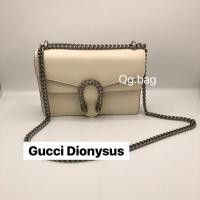 ราคา ขาวครีมละมุน Gucci Dionysus Small Leather GG shoulder bag กุชชี่ กระเป๋าหนังแท้ สะพายข้าง แบรนด์เนม มือสอง brandname (19061574886)