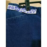 ราคา กางเกงยีนส์มือสอง ผ้ายืด ขาสี่ส่วนผ้าส่วน ขนาดรอบเอว36-38 สะโพก46-54 แต่งขาด รหัสAA06 (24977389910)