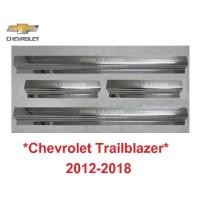 ราคา ชายบันได Chevrolet Trailblazer 2012-2018 รถ เชฟโรเลต เทรลเบลเซอร์ กาบบันได กันรอยประตู คิ้วขอบประตู สคัพเพลต (29426237969)