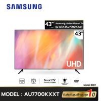 ราคา SAMSUNG Smart TV UHD LED 4K ขนาด43นิ้ว รุ่น AU43UA7700KXXT รับประกันศูนย์1ปี (18081471046)