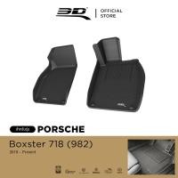 ราคา 3D Mats พรมปูพื้นรถยนต์ PORSCHE BOXSTER 718 (982) 2016-2026 พรมกันลื่น พรมกันนํ้า พรมรถยนต์ (9013920802)