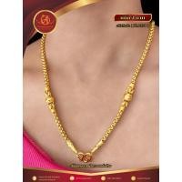 ราคา สร้อยคอ น้ำหนัก 2 บาท ลายแต่งข้าง (28523193886)