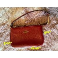 ราคา กระเป๋าคล้องแขนCoachแท้สีแดง (16104438884)