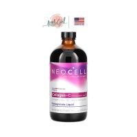 ราคา (พร้อมส่ง) NeoCell Collagen + C Pomegranate Liquid 4 g 16 fl oz (473 ml) (23956309243)