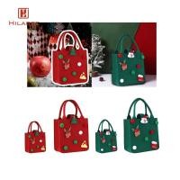 ราคา [hilabee] Christmas Tote Bags Christmas Treat Bag Goodies Bag บิสกิตแบบใช้ซ้ําได้บรรจุกระเป๋าของขวัญคริสต์มาสสําหรับวันหยุดคริสต์มาสปีใหม่ (55054951623)