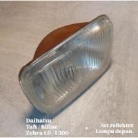 ราคา ไฟหน้า - ไฟหน้าสะท้อนแสง daihatsu zebra 1.0 / taft / L300 / panther old (มือสอง) (48455043448)