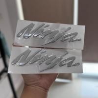 ราคา 1 คู่ Ninja สติ๊กเกอร์ โลโก้ คาวาซากิ นินจา สำหรับ KAWASAKI Ninja 250/300/650 ZX-6R/10R/12R (54402726856)