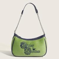 ราคา Preloved (ใหม่) กระเป๋าสะพาย Hand Bag Juicy couture Green Realpict 10000% (27878631537)