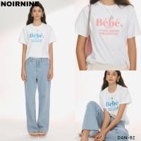 ราคา แฟชั่นใหม่ล่าสุด [NOIRNINE] Bebe เสื้อยืด พื้นฐาน / 2 สี / ฟรีไซซ์ / ของแท้ 100% / ขายดี ทุกวัน / น่ารัก (18095105877)
