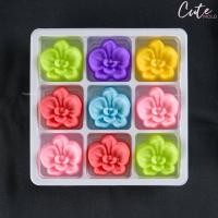 ราคา 12ชิ้น(โหล) 5ซม พิมพ์ซิลิโคน พิมพ์วุ้น กล้วยไม้ ฟาแลน ดอกโหล รุ่น 5 ซม (43178808025)