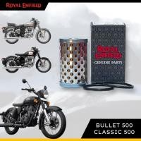 ราคา กรองน้ำมันเครื่อง Royal Enfield 888414 Bullet Classic 500 อะไหล่แท้ เบิกศูนย์ (26053230581)