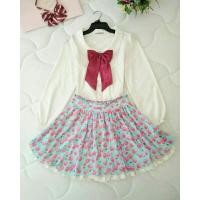 ราคา กระโปรงลายเชอรี่ Liz Lisa (1545598578)