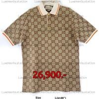 ราคา [พร้อมส่ง]: New!! Gucci Polo T-Shirt ‼️ก่อนกดสั่งรบกวนทักมาเช็คสต๊อคก่อนนะคะ‼️ (29139859326)