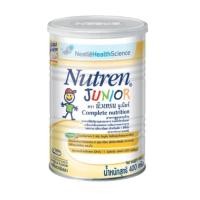 ราคา NUTREN Junior นิวเทรน จูเนียร์ อาหารเสริมทางการแพทย์มีเวย์โปรตีน สำหรับเด็ก กระป๋อง 400 กรัม (42055268398)
