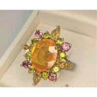 ราคา แหวนพลอยบุษราคัมพลอยแท้บางกะจะจันทบุรี (24804527268)