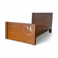 ราคา เตียงนอนไม้สักทองแก่ทั้งหลัง ขนาด3.5,5และ6ฟุต (7348573072)