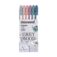 ราคา MONAMI ชุดปากกาสีน้ำ Live Color 6 สี (18676597396)