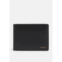 ราคา JACOB จาคอป 22198 กระเป๋าสตางค์ Smooth Single-chrome Leather Bifold ดำ Black (1776123867)