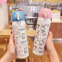 ราคา TERMOS Doraemon Hello Kitty Safety Lock Button Thermos 500 ML / กระติกน้ําร้อนสําหรับเด็กสแตนเลส ทนความร้อนและเย็น (54106195297)