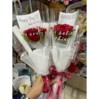 ราคา ดอกกุหลาบ ดอกกุหลาบลวดกำมะหยี่ (53505254199)